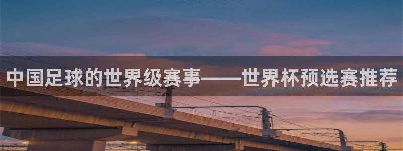 世界杯决赛预测:中国足球的世界级赛事——世界杯预选赛推荐